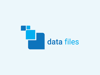 data files logo design