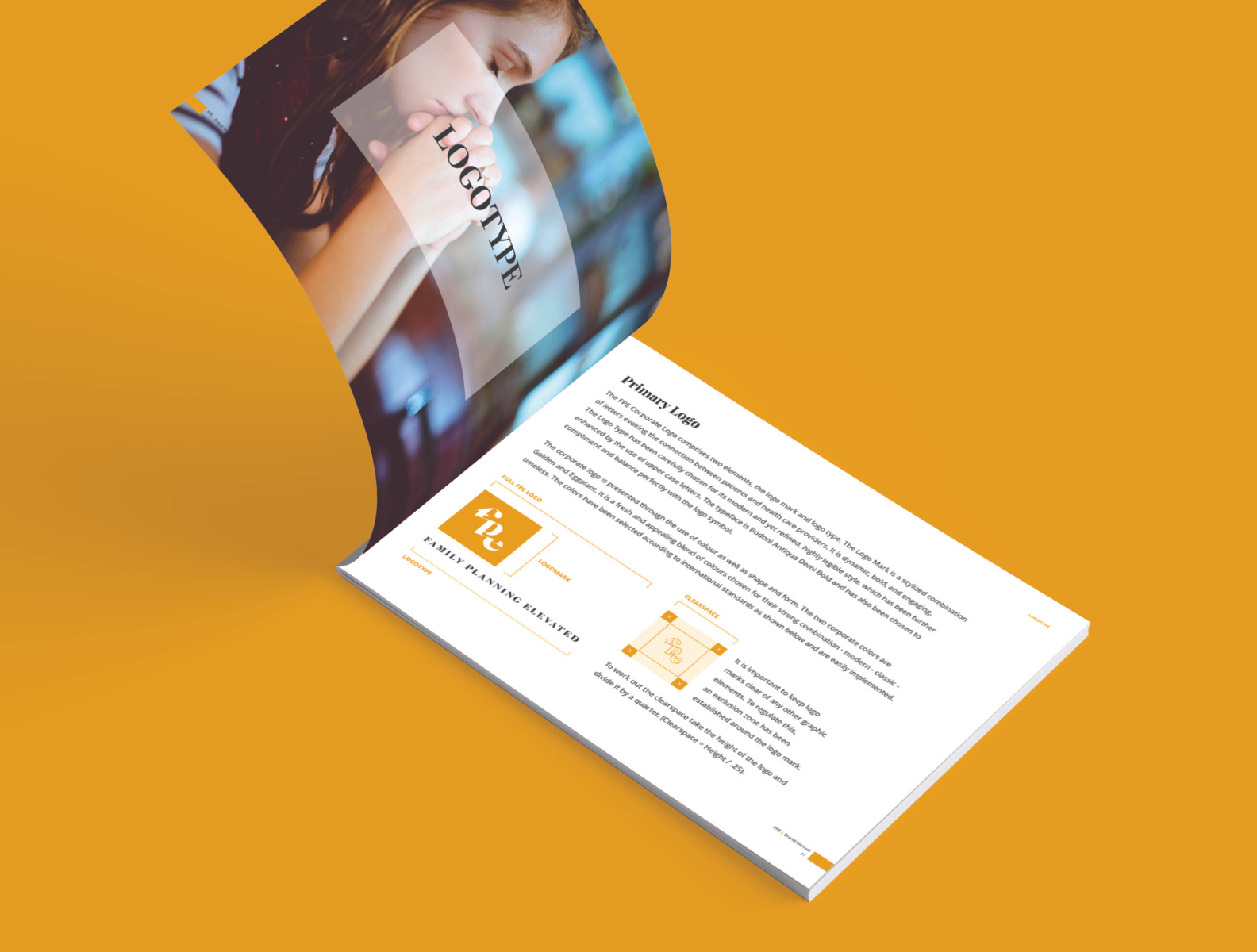 Family Planning Elevated Branding Guide, Interior Pages by Mel