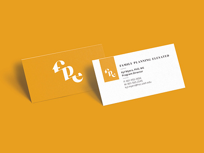 Family Planning Elevated Business Cards