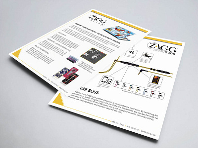 ZAGG Inc. Product Information Sheets information design information graphic marketing collateral