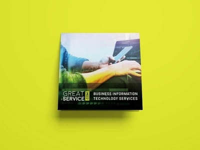 GreatService.com Information Guide branding brochure brochure design guidebook information information design marketing marketing campaign marketing collateral print