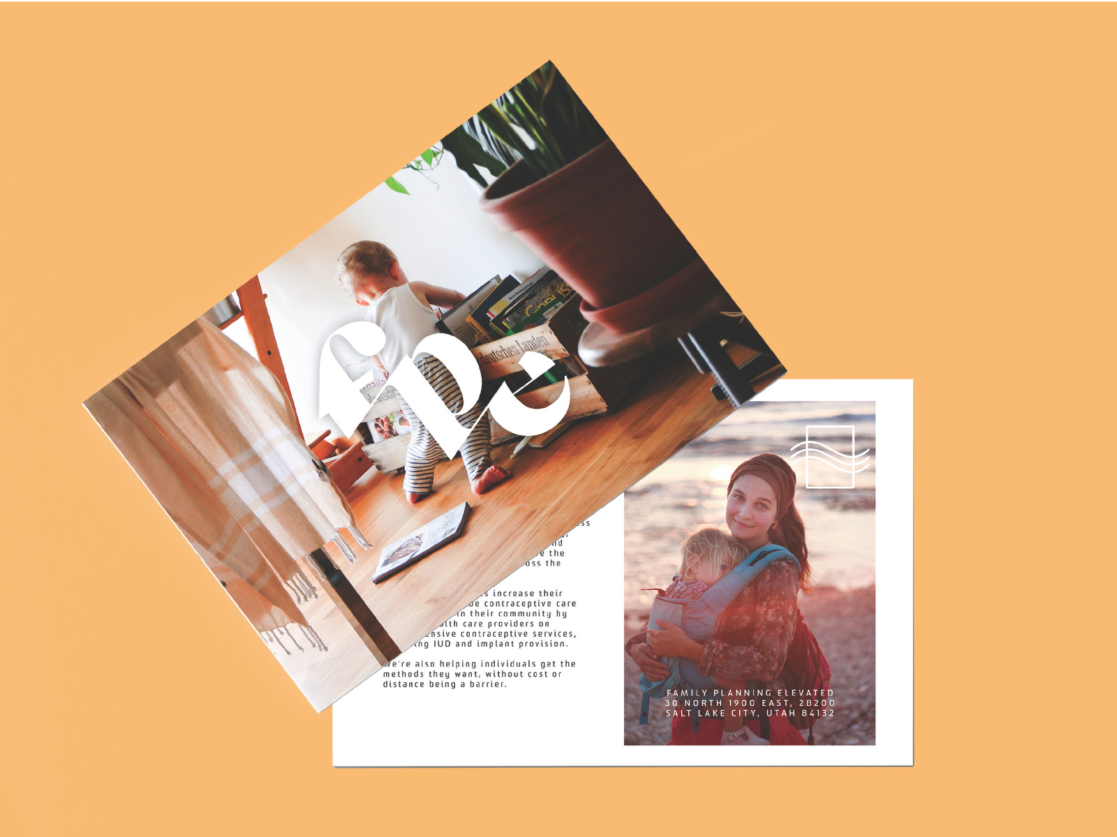 Family Planning Elevated Business Mailer by Mel Maldonado on Dribbble