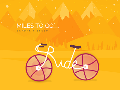 Miles To Go branding design icon illustration