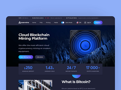 Crypto Mining Platform