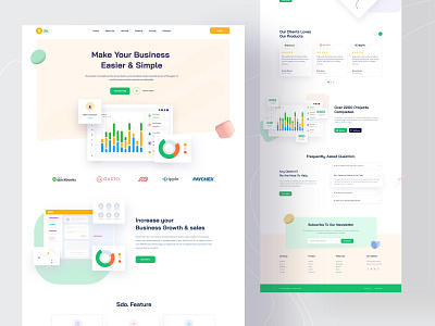 Sdo. Product Landing Page agency analytics best designer best shot business clean design landing page product page sassy software trends ui uidesign web web design web designer webdesign website website concept