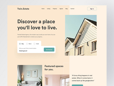 Real Estate Landing Page