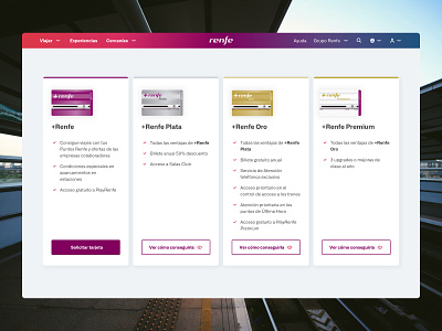 Renfe pricing exploration design princing renfe train transport ui web