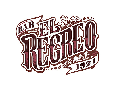 Recreo Logo logo logotype mexico traditonal western