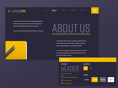 "About Us" adobe photoshop adobe xd adobexd branding ui ui ux web design