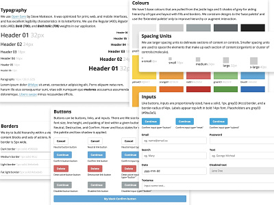 Jostle Style Guide atomic design system front end dev style guide ui ux