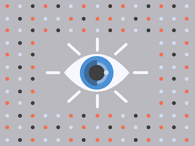 Lingo is Your Mind's Eye design eye graphic illustration pattern