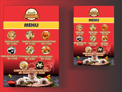 Restaurant Menu Template Design