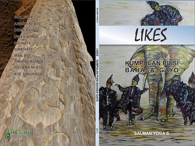 Cover Book Likes Kumpulan Puisi Gayo book design graphic design cover