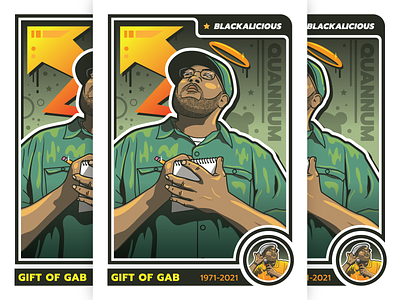 Gift Of Gab Trading Card Artwork