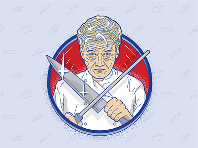 Gordon Ramsay - UK Sticker Mule Playoff