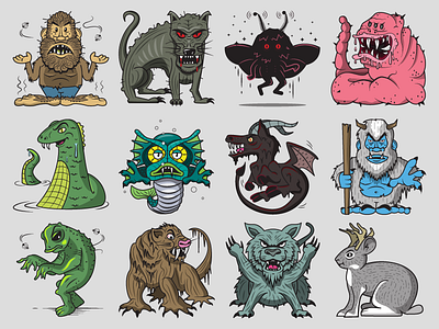 Cryptid Sticker Pack