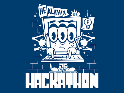 Hackathon T-shirt Graphic computer hackathon hacker nerd t shirt technology tshirt