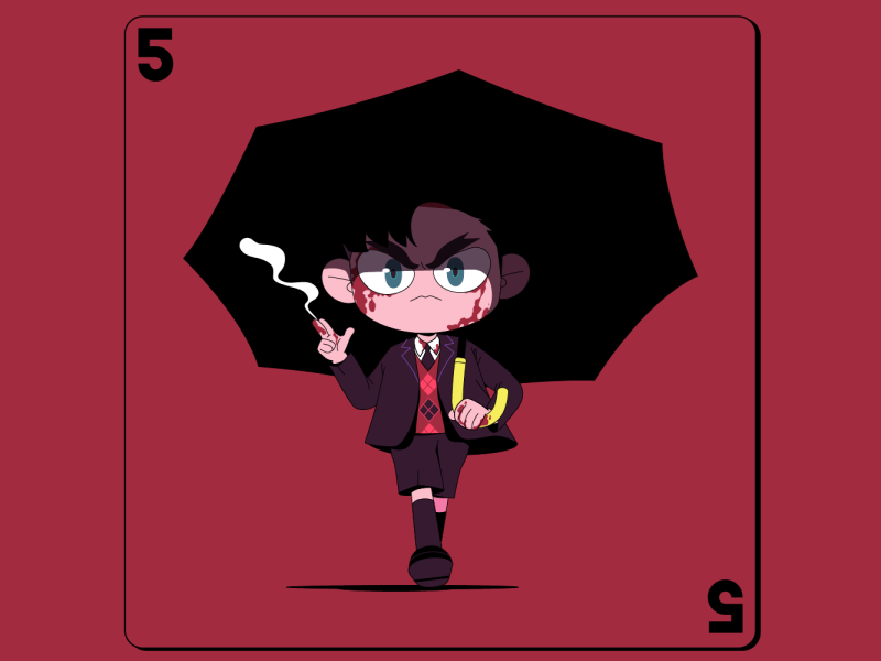 Number 5 umbrella academy