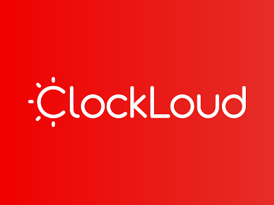 Clockloud branding clocks design logo