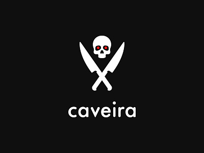 Caveira branding design food food and beverage habits logo logo design concept