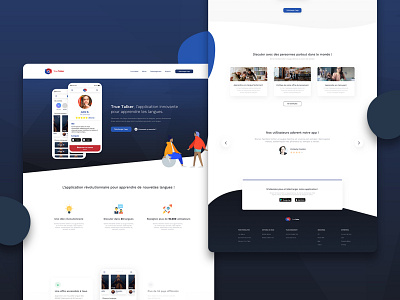 True Talker - Landing Page