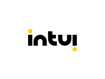 Intui Brand brand design branding typeface