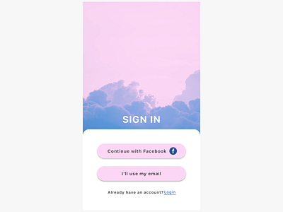 sign in page daily ui sign up form ui design