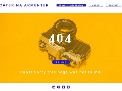 404 page