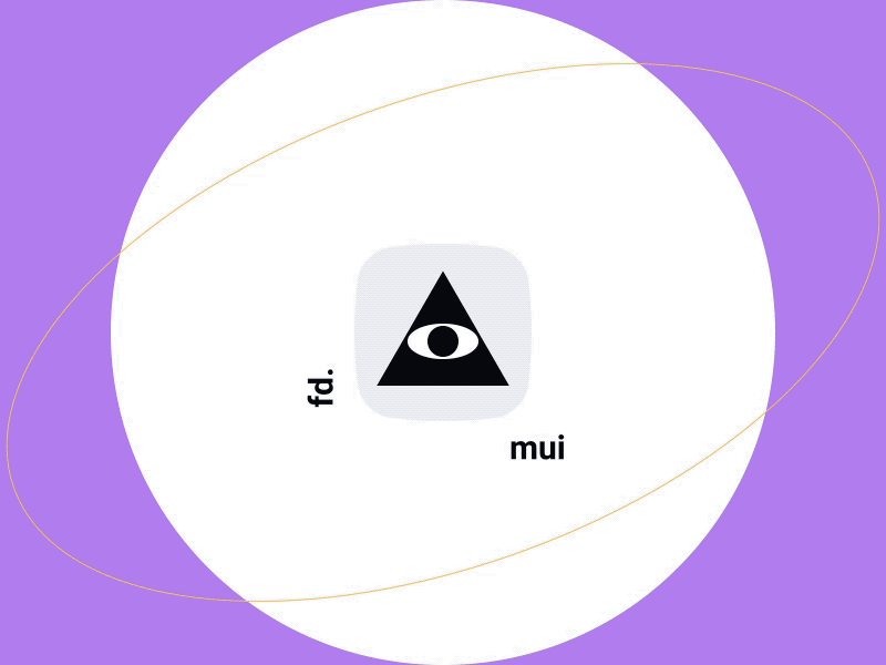 Watching U 👁‍🗨 animation branding design flat illustration minimal type ui web website