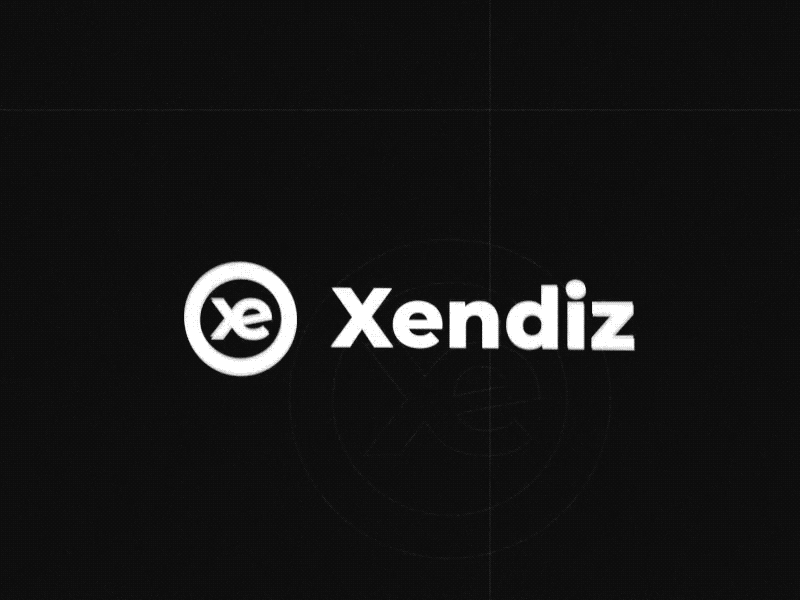 Xe → Xendiz branding design identity logo minimal typography xe