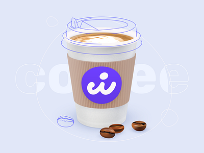 wim-sticker app branding design icon identity illustration minimal vector web website