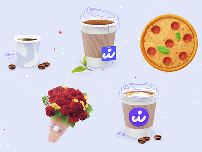 wim-stickers app branding design graphics icon identity illustration minimal web website