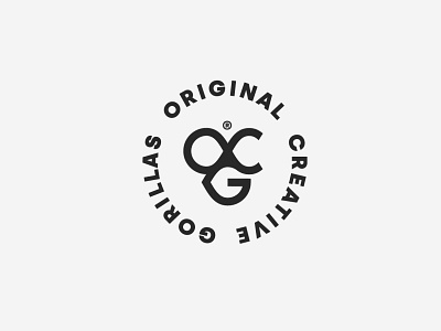 OCG logo branding gorilla gorilla logo graphic graphic design logo logo concept logo design monkey vr