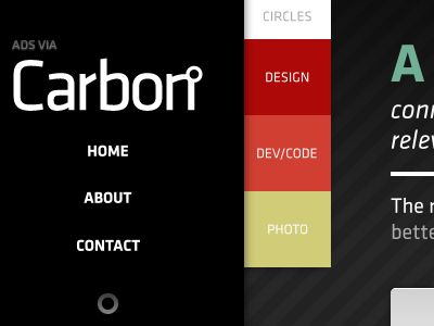 Carbon Ads ads network orange red