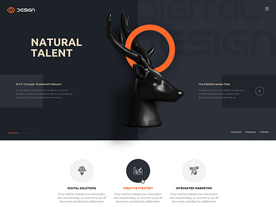 Template for themeforest theme company design landingpage minimal portfolio typography ui ux web webdesign website