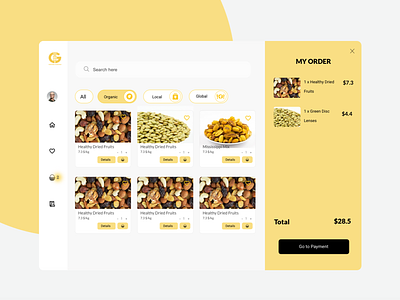 Food Ecommerce ecommerce ecommerce design webdesign