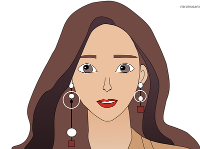 Woman Portrait design illustration illustration design