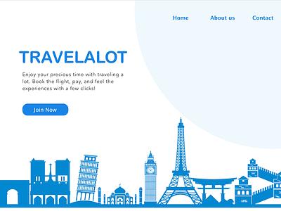 Traveloalot travel traveling webdesign