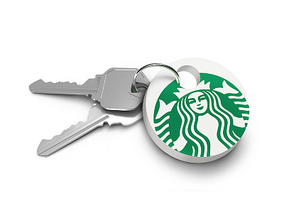 Starbucks Beacon beacons branding logo mockup starbucks startup