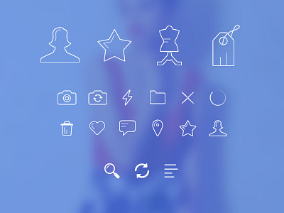 Outline Style Icons