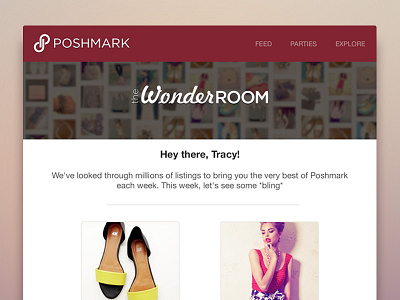 Email Design design email emailer fashion layout ui web