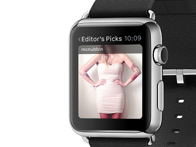 Apple Watch - Feed UI apple watch clothing covershot design fashion feed ios ui watch