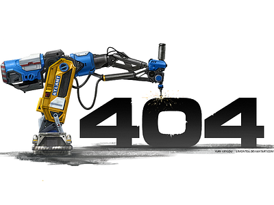 Atlant 404 page 404 black details factory industrial machine mechanic page site tool web wire