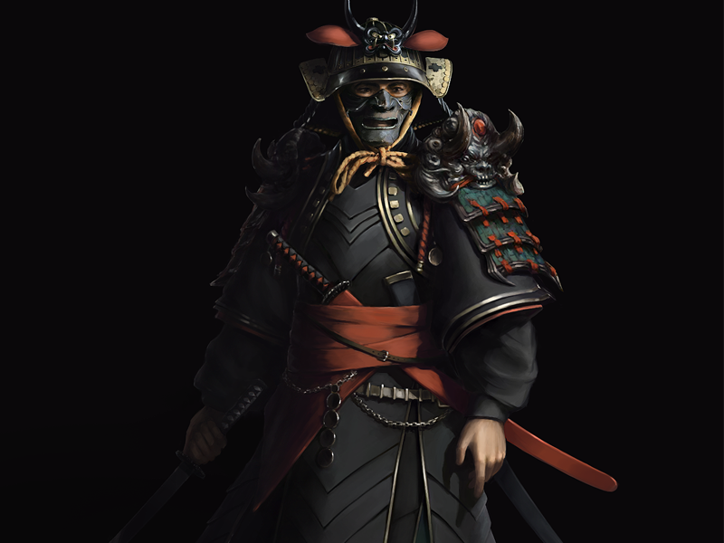 Samurai Concept by Yury on Dribbble