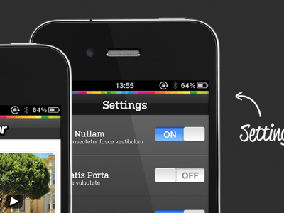 iPhone app Settings app iphone settings