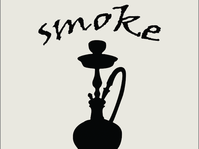a logo concept for a hookah lounge