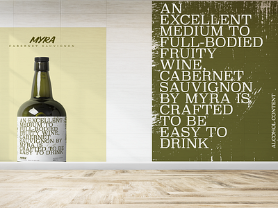 Packaging & Branding - Myra Winery brand branding clean design illustration minimalist packaging typography