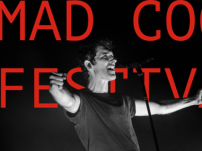MAD COOL Festival - Tour Rebranding bold font branding clean design minimalist typography