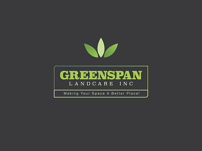 Greenspan logo design bold font brand branding design green icon idenitity leaves logo logo alphabet petals wordmark