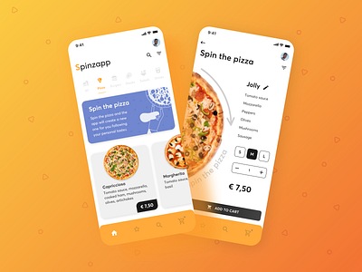 Pizza Experience adobe ilustrator adobe xd app design experience ios mobile mockup pizza ui ux